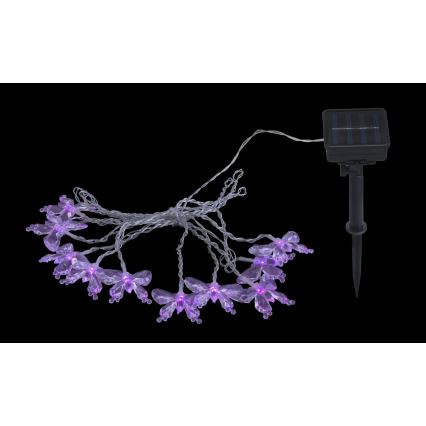 Globo - Guirlande décorative RGB 10xLED/0,06W/3,2V 470 cm IP44
