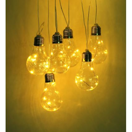 Globo - Catena LED solare 10xLED/0,06W/3,2V 380 cm IP44 600 mAh