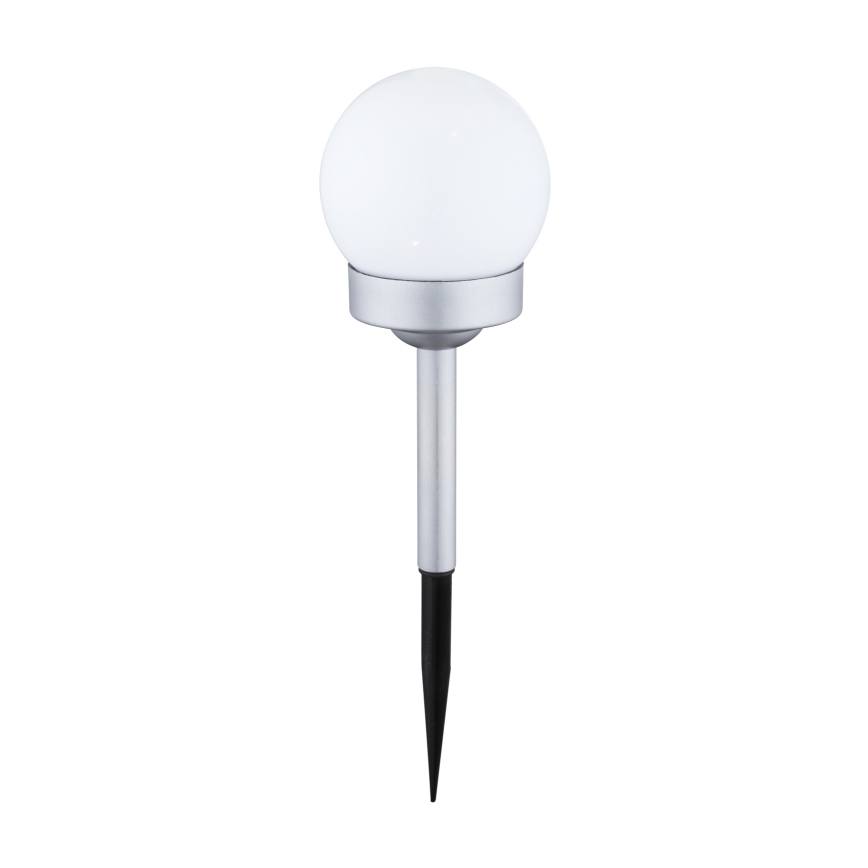 Globo - LOT 3x Lampe solaire LED/0,06W/3V 4000K d. 10 cm IP44