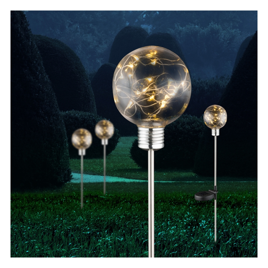 Globo - 12er-Set LED-Solarleuchten LED/3,2V IP44 600 mAh