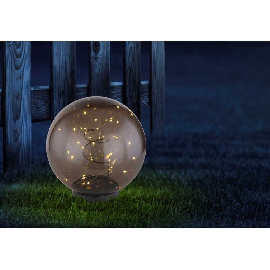 Globo - Éclairage solaire 40xLED/0,06W/1,2V d. 25 cm IP44 600 mAh