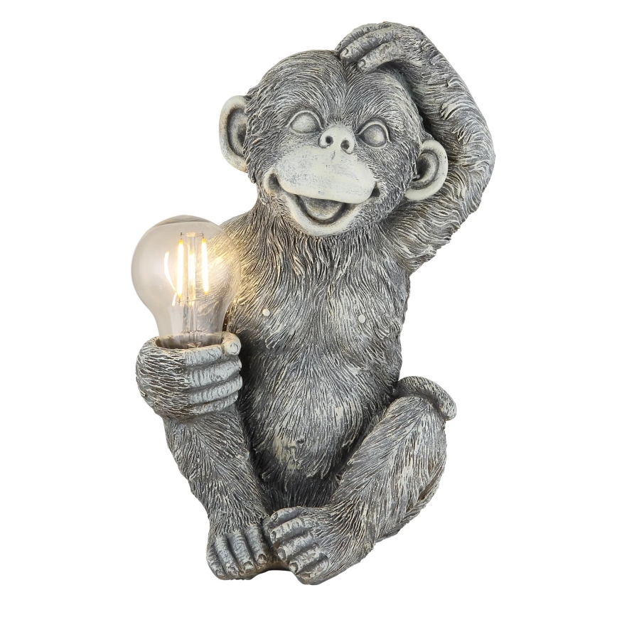 Globo - Décoration solaire LED/0,02W/3V IP44 singe
