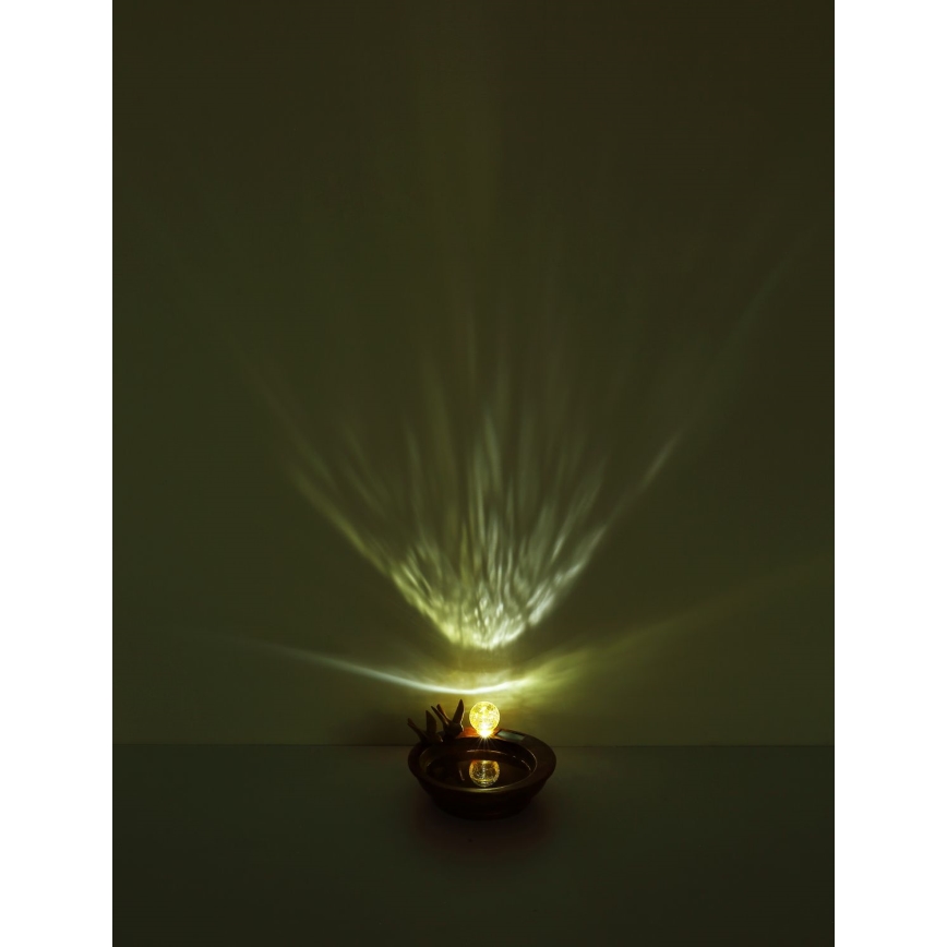 Globo – LED-Solarleuchte LED/0,06W/3V IP44 Vogeltränke