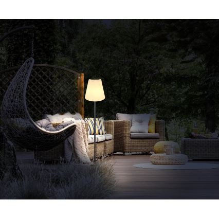 Globo 33897 - Lampadaire solaire tactile RGB LED/0,1W/3V IP44 + Télécommande