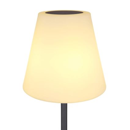 Globo 33897 - Lampadaire solaire tactile RGB LED/0,1W/3V IP44 + Télécommande