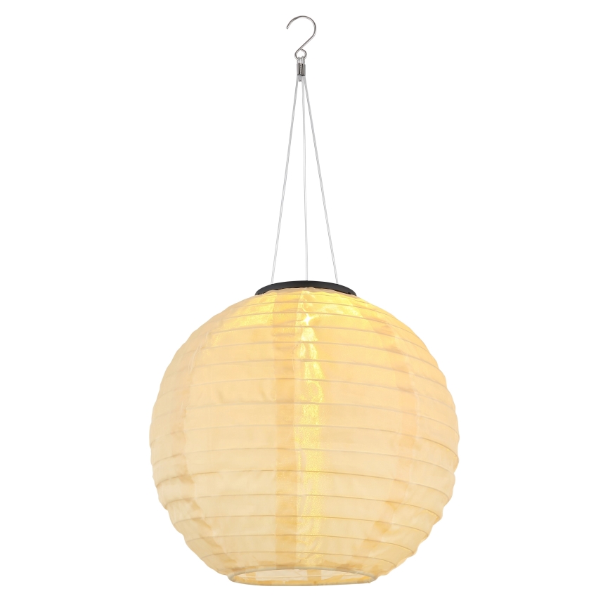 Globo - Höhenverstellbare LED-Solar-Pendelleuchte LED/0,5W/3V IP44 beige
