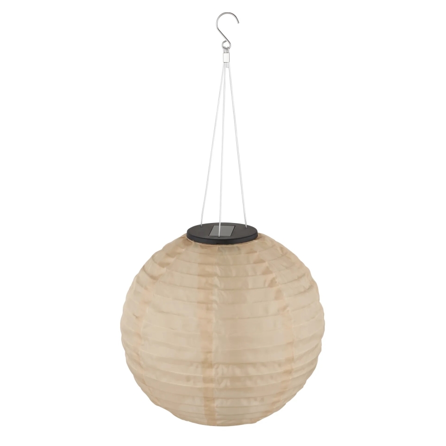 Globo - Höhenverstellbare LED-Solar-Pendelleuchte LED/0,5W/3V IP44 beige