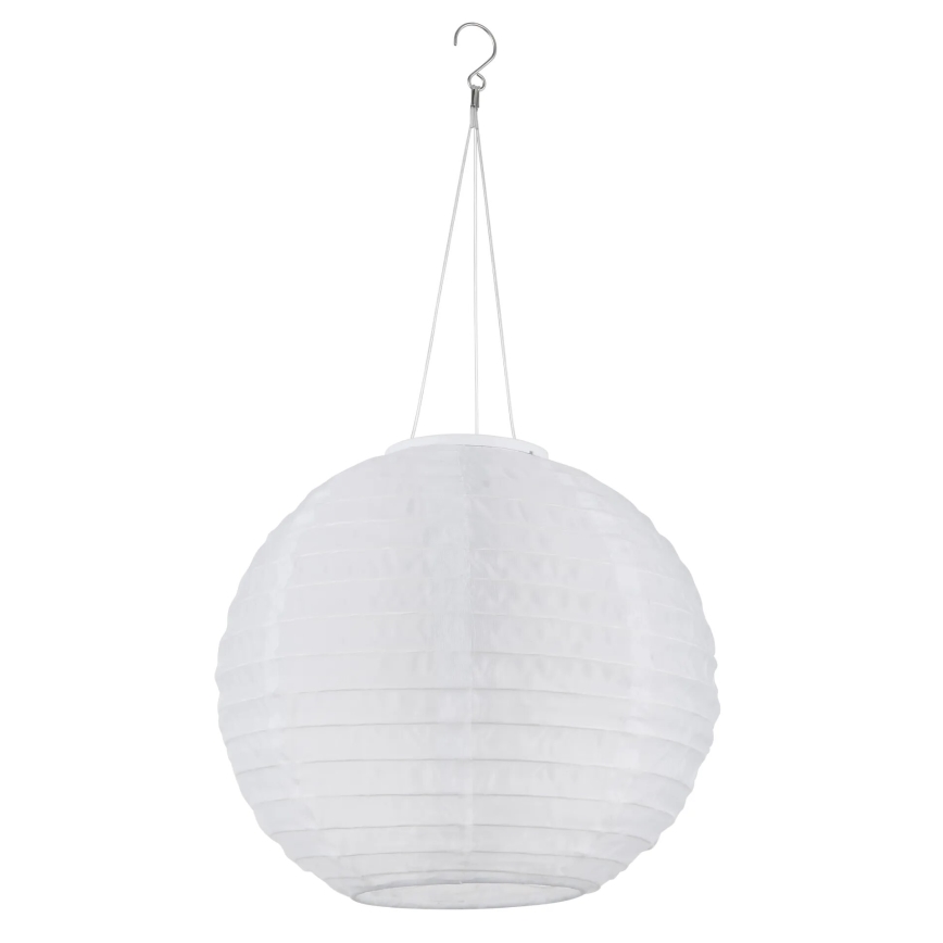 Globo - Höhenverstellbare LED-Solar-Pendelleuchte LED/0,5W/3V IP44 weiß