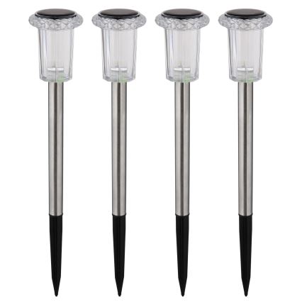 Globo - SET 4x LED-Solarleuchte LED/0,06W/1,2V IP44