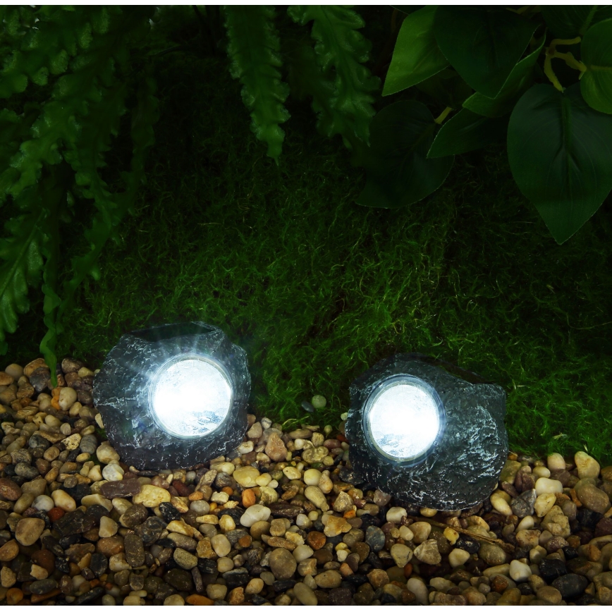 Globo - Éclairage solaire LED/0,07W/3V IP44 600 mAh