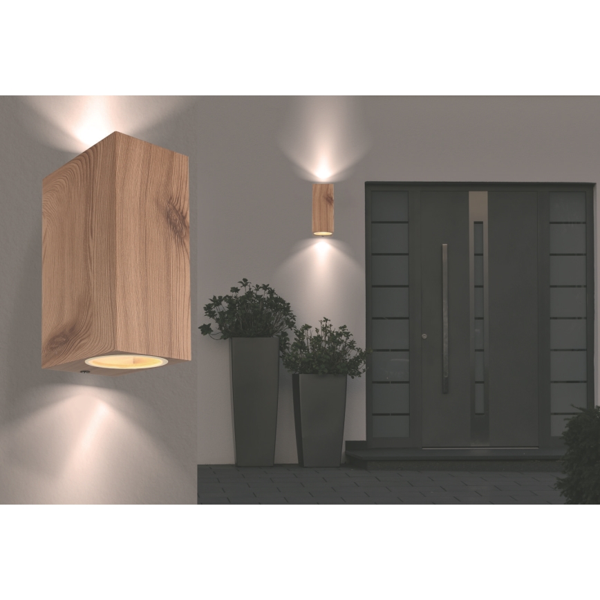Globo - Outdoor-Wandleuchte 2xGU10/35W/230V IP44