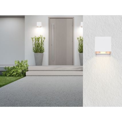 Globo - Applique a LED da esterno 2xLED/3W/230V IP44 bianco