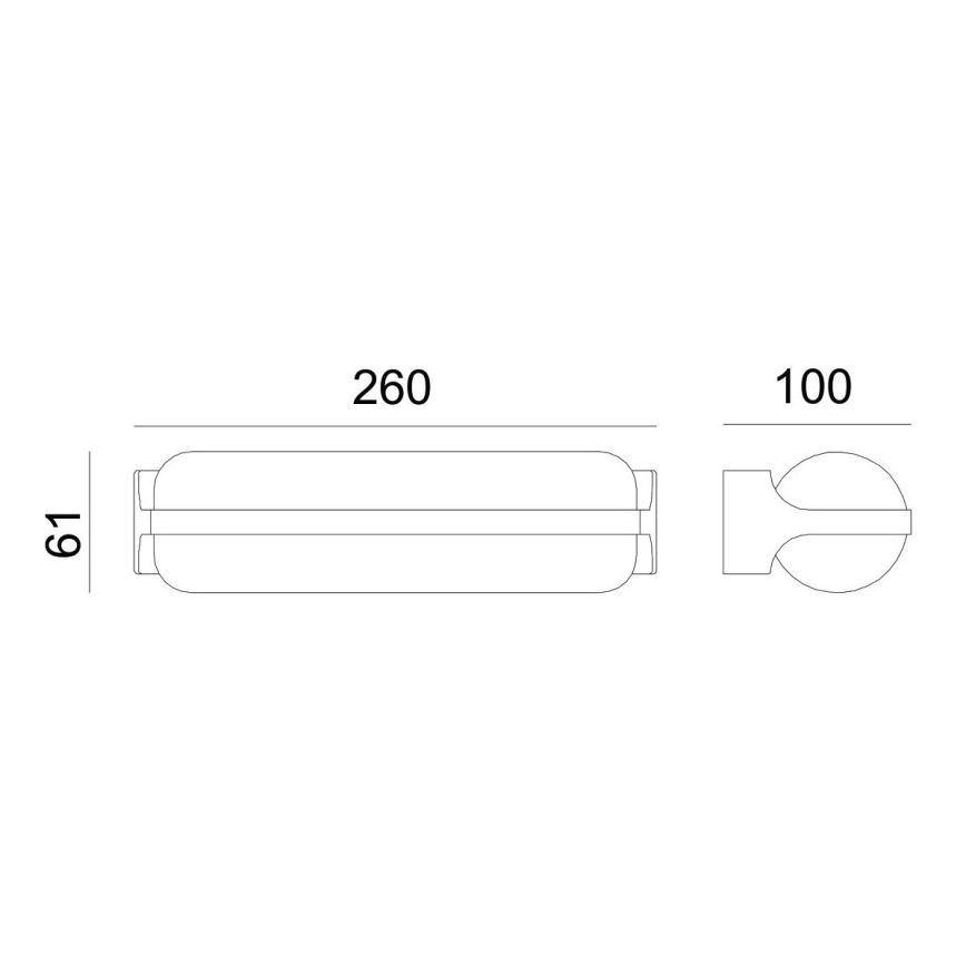 Globo - Applique da esterno a LED LED/20W/230V IP54
