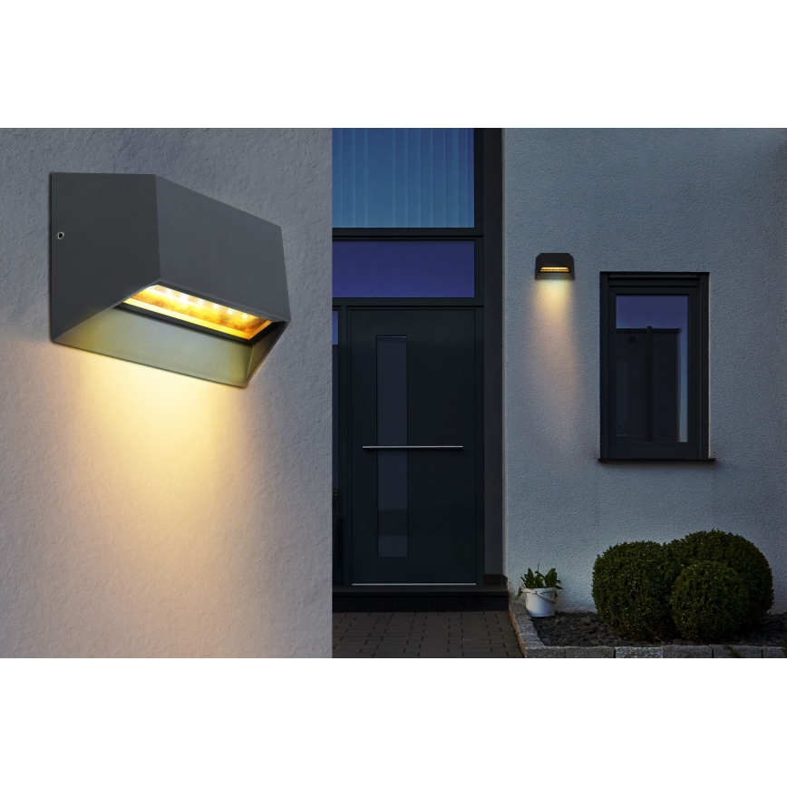 Globo - Applique a LED da esterno LED/7W/230V IP54 antracite