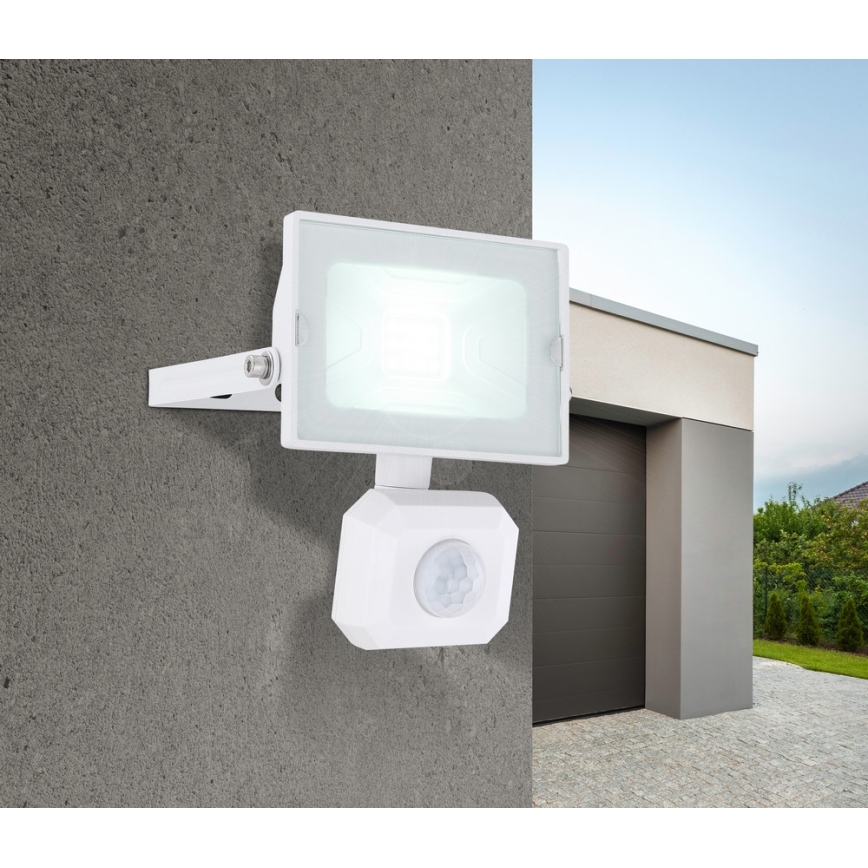 Globo - LED-Flutlicht mit Sensor LED/10W/230V IP44