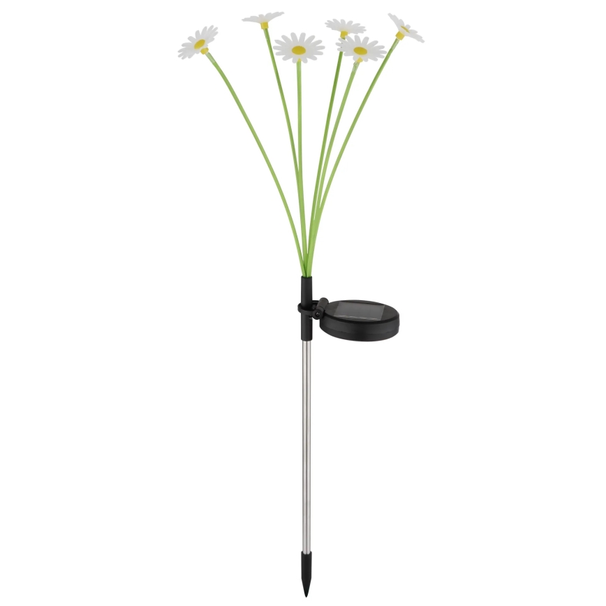 Globo - Lampada solare a LED 6xLED/3V IP44 600 mAh a forma di fiore