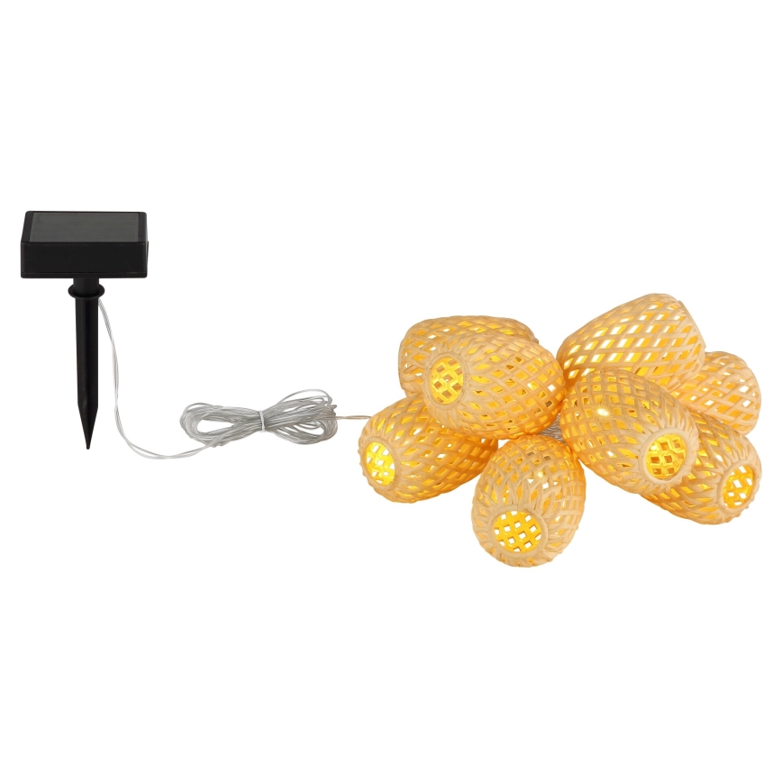 Globo - Catena LED solare LED/0,06W/3V 650 cm IP44