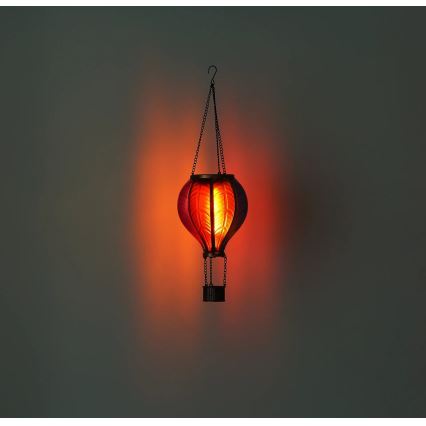 Globo - Décoration solaire suspendue 20xLED/0,5W/3V IP44 montgolfière