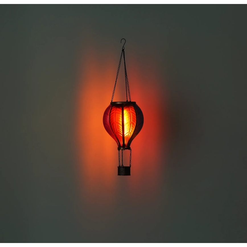 Globo - Décoration solaire suspendue 20xLED/0,5W/3V IP44 montgolfière