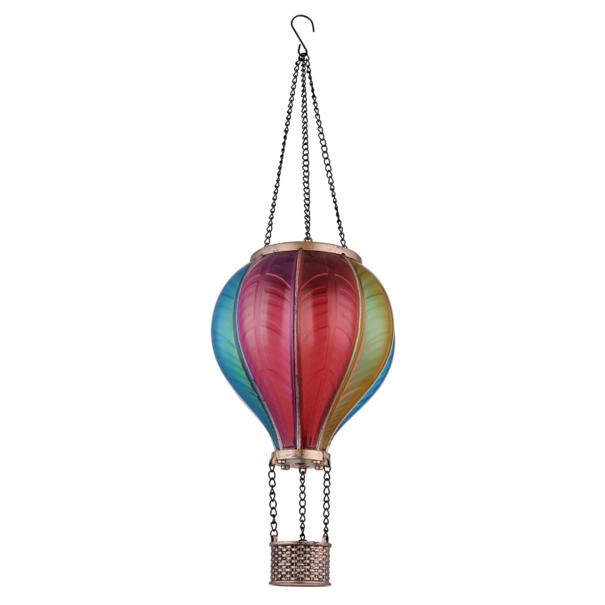 Globo - Décoration solaire suspendue 20xLED/0,5W/3V IP44 montgolfière
