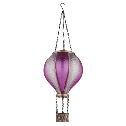 Globo - LED Decorazione solare a ciondolo 20xLED/0,5W/3V IP44 mongolfiera
