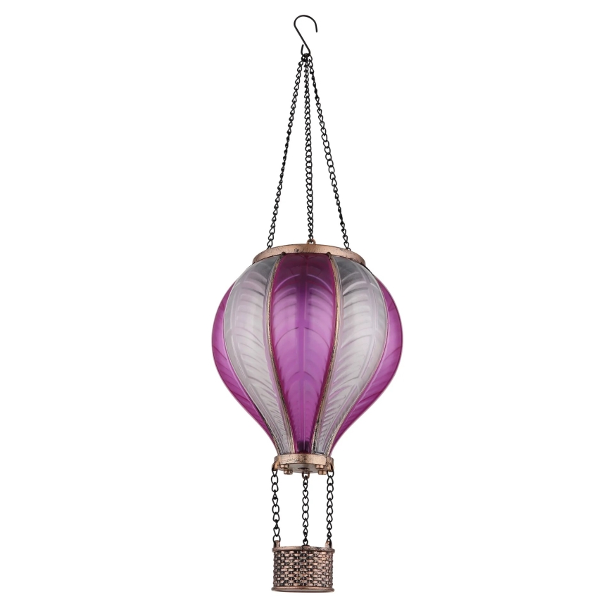 Globo - LED Decorazione solare a ciondolo 20xLED/0,5W/3V IP44 mongolfiera