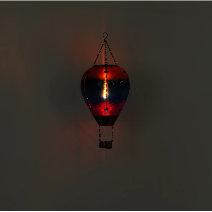 Globo - LED Decorazione solare a ciondolo 24xLED/0,2W/3V IP44 mongolfiera
