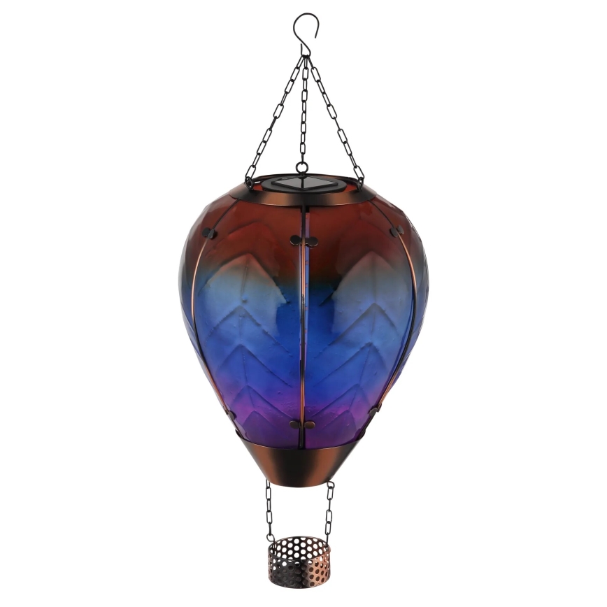 Globo - LED Decorazione solare a ciondolo 24xLED/0,2W/3V IP44 mongolfiera