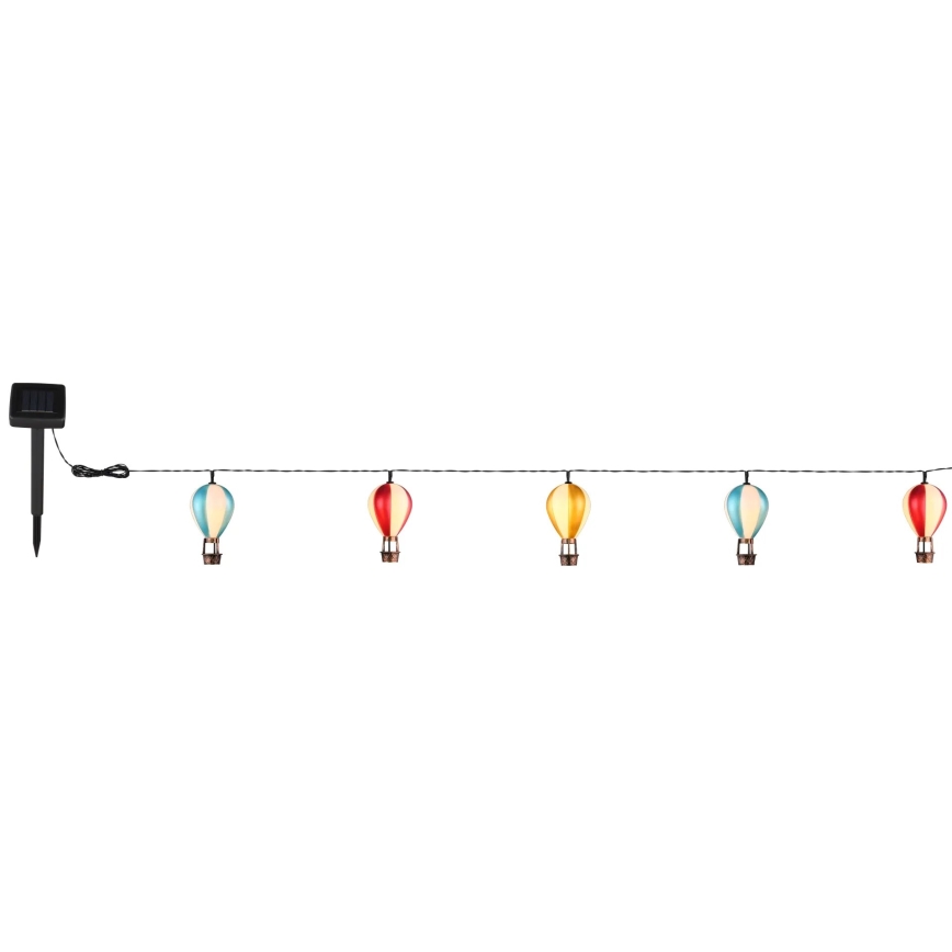 Globo - Catena LED solare 9xLED/0,06W/3V 390 cm IP44