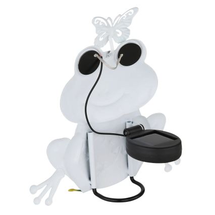 Globo - LED-Solarleuchte 104 LEDs/3 V, IP44, 300 mAh, Frosch