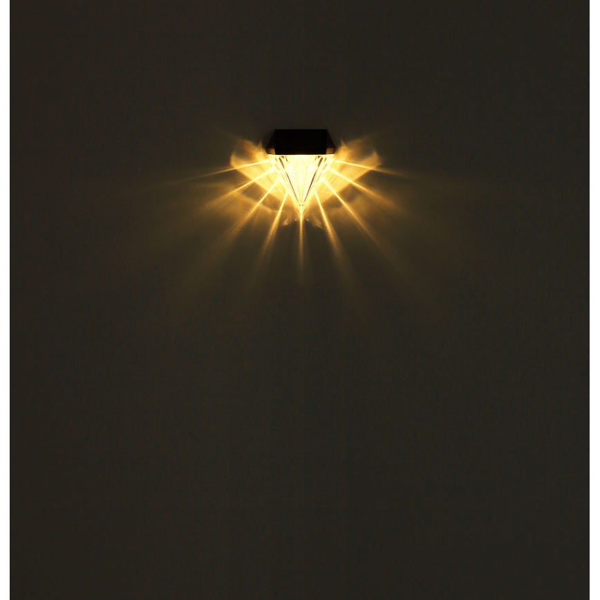 Globo - SET 2x Applique a LED solare LED/0,5W/3V IP44