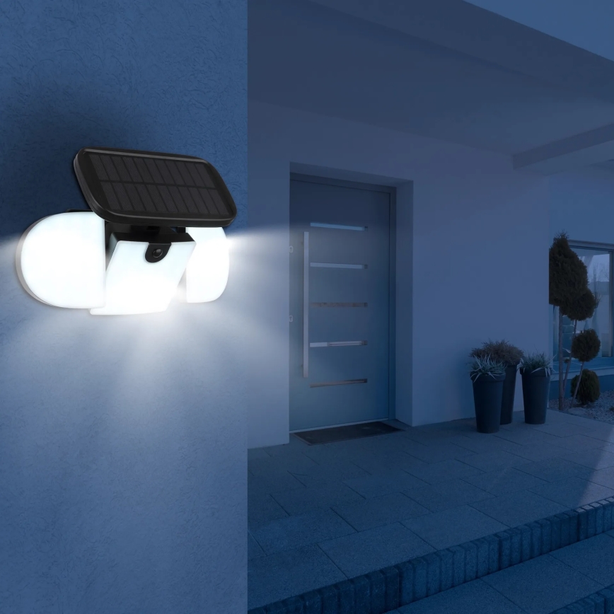 Globo - LED Solarleuchte mit Sensor LED/3,7V IP44 2000 mAh