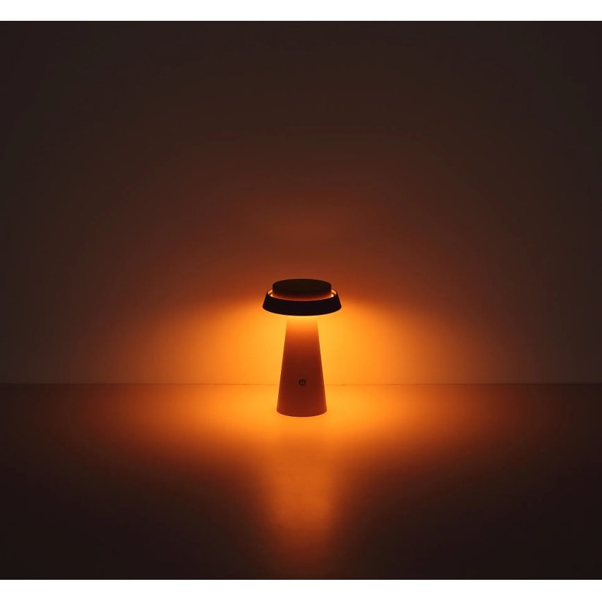 Globo - Dimmbare LED-Solarleuchte mit Touch-Funktion LED/4W/3,7W IP54 rosa