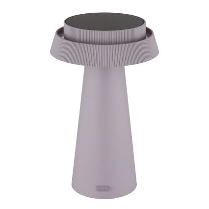 Globo - Dimmbare LED-Solarleuchte mit Touch-Funktion LED/4W/3,7W IP54 rosa