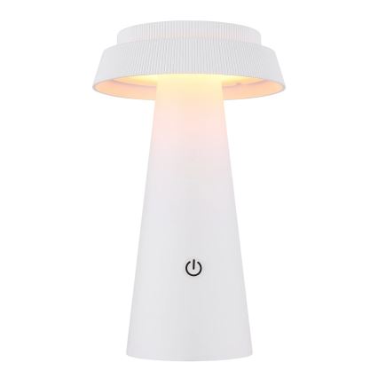Globo - Dimmbare LED-Solarleuchte mit Touch-Funktion LED/4W/3,7W IP54 weiß