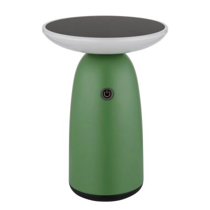 Globo - Lampe solaire tactile à intensité variable LED/10W/3,7V IP54 verte