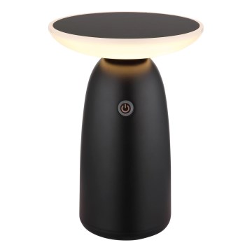 Globo 36625S - Lampe solaire tactile à intensité variable LED/10W/3,7V IP54 noir