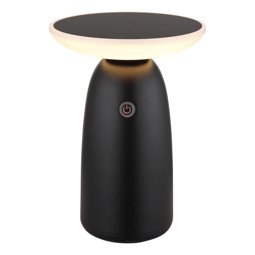 Globo 36625S - Lampe solaire tactile à intensité variable LED/10W/3,7V IP54 noir