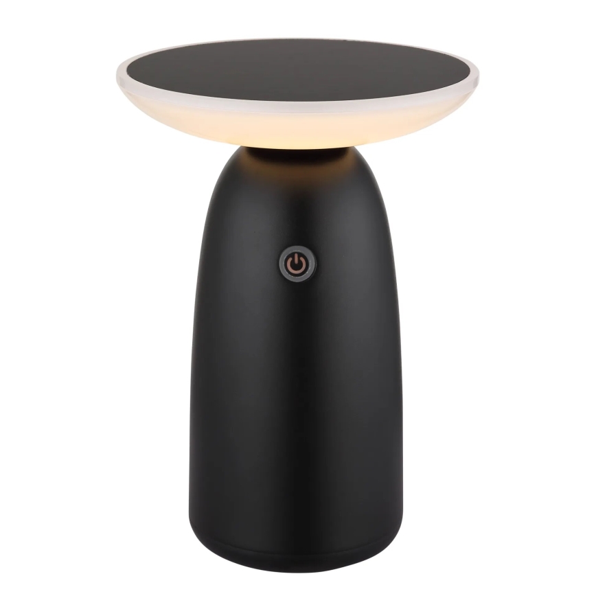 Globo 36625S - Lampe solaire tactile à intensité variable LED/10W/3,7V IP54 noir