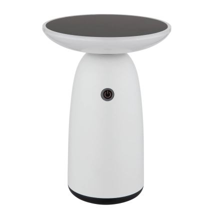 Globo - Lampe solaire tactile à intensité variable LED/10W/230V IP54 blanc