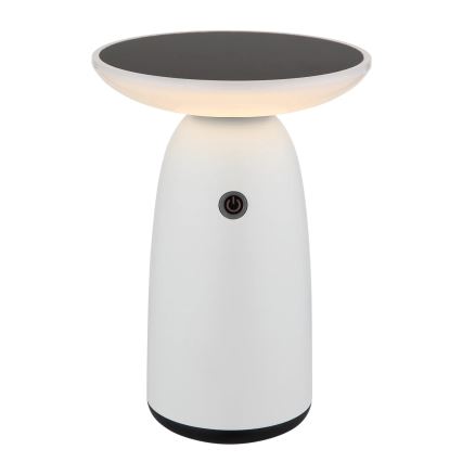Globo - Lampe solaire tactile à intensité variable LED/10W/230V IP54 blanc