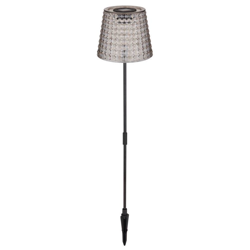 Globo - SET 2x Lampada LED solare LED/0,06W/3V IP44 grigio