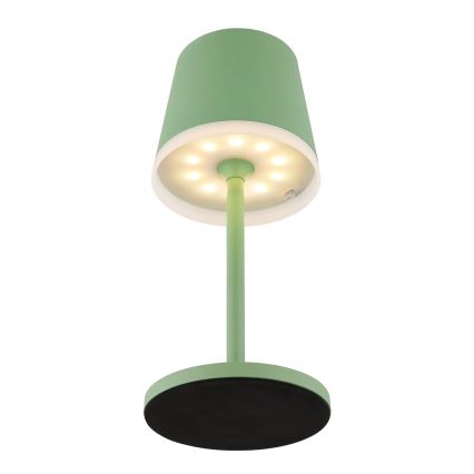 Globo - Lampe solaire LED/0,06W/3V 3000K IP44 vert