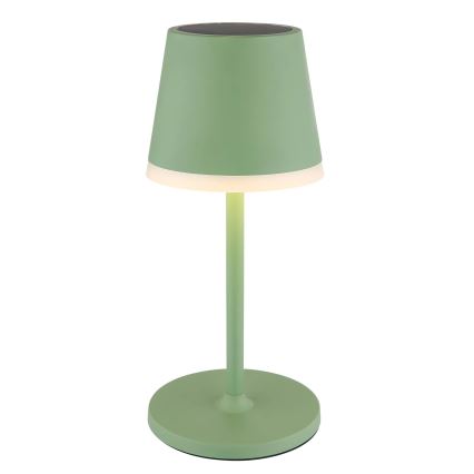 Globo - Lampe solaire LED/0,06W/3V 3000K IP44 vert