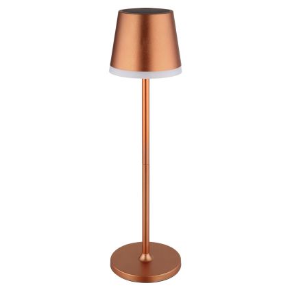 Globo - Lampada LED solare LED/0,6W/3V 3000K IP44 1200 mAh rame