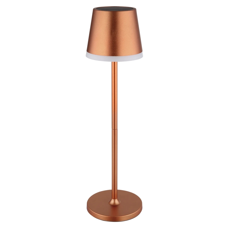 Globo - Lampada LED solare LED/0,6W/3V 3000K IP44 1200 mAh rame