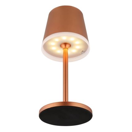 Globo - Lampada LED solare LED/0,6W/3V 3000K IP44 1200 mAh rame