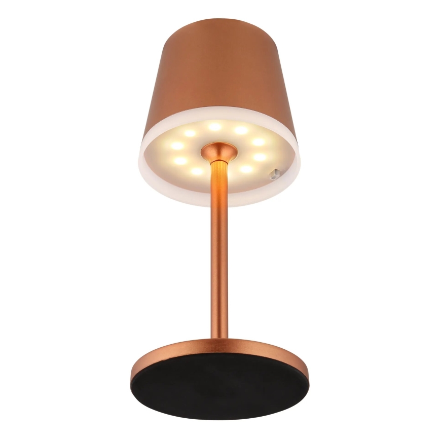 Globo - Lampada LED solare LED/0,6W/3V 3000K IP44 1200 mAh rame
