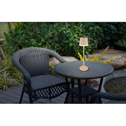 Globo - Éclairage solaire LED/0,6W/3V 3000K IP44 1200 mAh beige