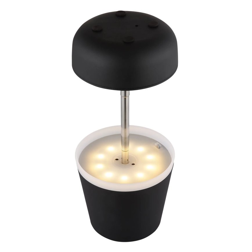 Globo - Lampe solaire 10xLED/0,06W/3V IP44 noir